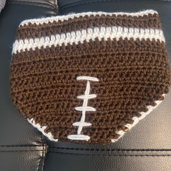 so dorable Other - Adorable football theme diaper cover, 0-6 months adjustable with button